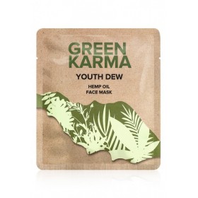 Маска для лица с маслом конопли Green Karma