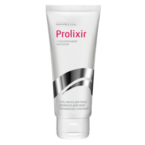 Гель-маска для лица двойного действия: увлажнение и питание «Prolixir 30+» Faberlic