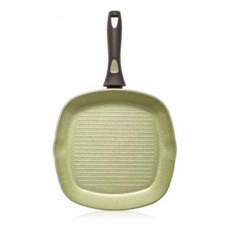 Сковорода-гриль с антипригарным покрытием Faberlic цвет Авокадо, 28см