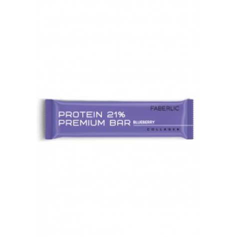Протеиновый батончик «Protein Premium Bar» Faberlic со вкусом черники