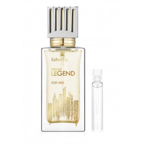 Пробник парфюмерной воды для женщин «Urban Legend» Faberlic