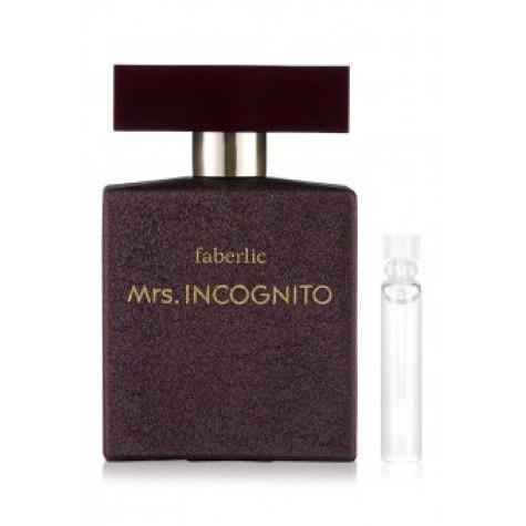 Пробник парфюмерной воды для женщин «Mrs. Incognito» Faberlic