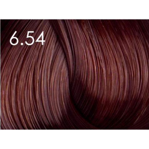 Стойкая крем-краска для волос «Шелковое окрашивание» без аммиака Faberlic тон Светлый каштан 6.54