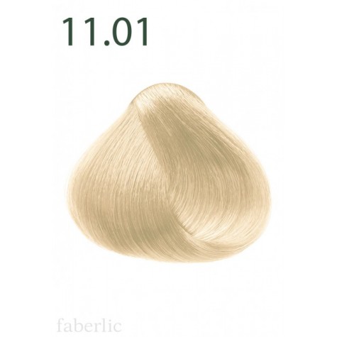Стойкая питательная крем-краска для волос «Botanica» Faberlic тон Белый цветок 11.01