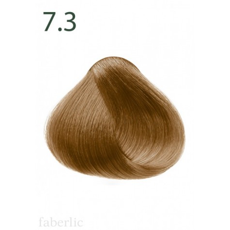 Стойкая питательная крем-краска для волос «Botanica» Faberlic тон Пряная корица 7.3