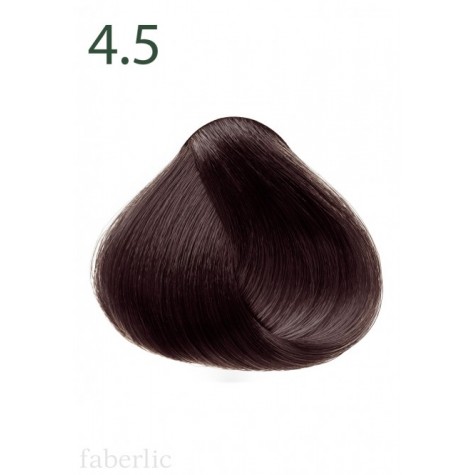 Стойкая питательная крем-краска для волос «Botanica» Faberlic тон Черничный джем 4.5