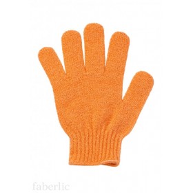 Перчатка для душа оранжевая, Faberlic